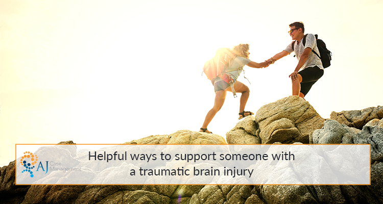 help someone with traumatic brain injury